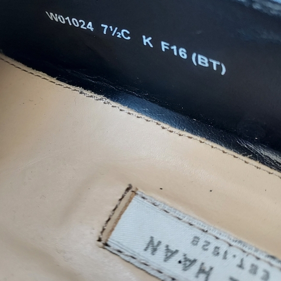 EUC Cole Haan woven oxfords, 7.5 C width - Picture 8 of 8